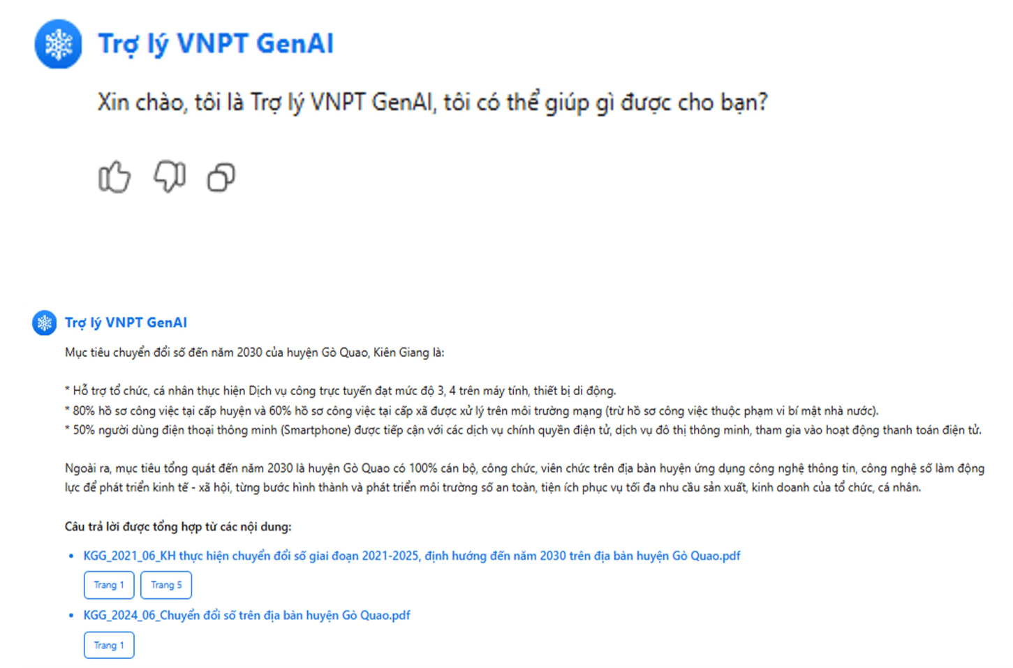 trí tuệ nhân tạo VNPT AI